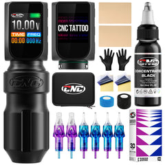 CNC E77 Wireless Tattoo Machine Dual Batteries