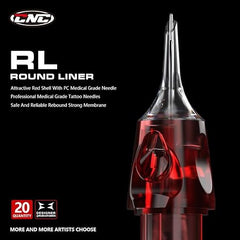 CNC Police Tattoo Needle Cartridges  RL/RS/RM/M1/SMP 20PCS