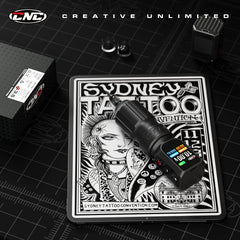 CNC E77 PRO Kabellose Tattoo-Stiftmaschine mit 3200 mAh Doppelbatterien, LED-Anzeige, 4,0-Takt, kernlosem Motor – für Profis und Anfänger