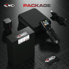 CNC E77 PRO Kabellose Tattoo-Stiftmaschine mit 3200 mAh Doppelbatterien, LED-Anzeige, 4,0-Takt, kernlosem Motor – für Profis und Anfänger