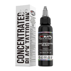 Tattoo Colour Concentrated Black Professional Liner Outlining Permanent Black Tattoo Ink Set Body Colours Microblading Pigment for Tattoo Artists - (2 oz) 60 ml