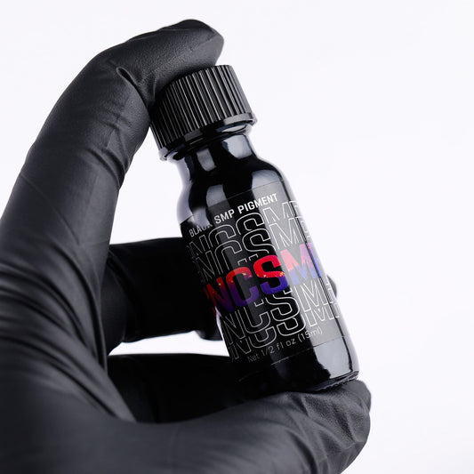 CNC SMP Tattoo Ink for Scalp Micropigmentation Pigment Mega Black Professional 15ml