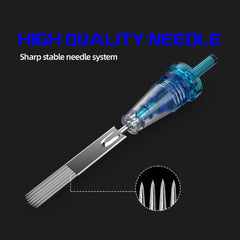 CNC Dimension Tattoo Needle Cartridges RL/RS/RM/M1 20PCS